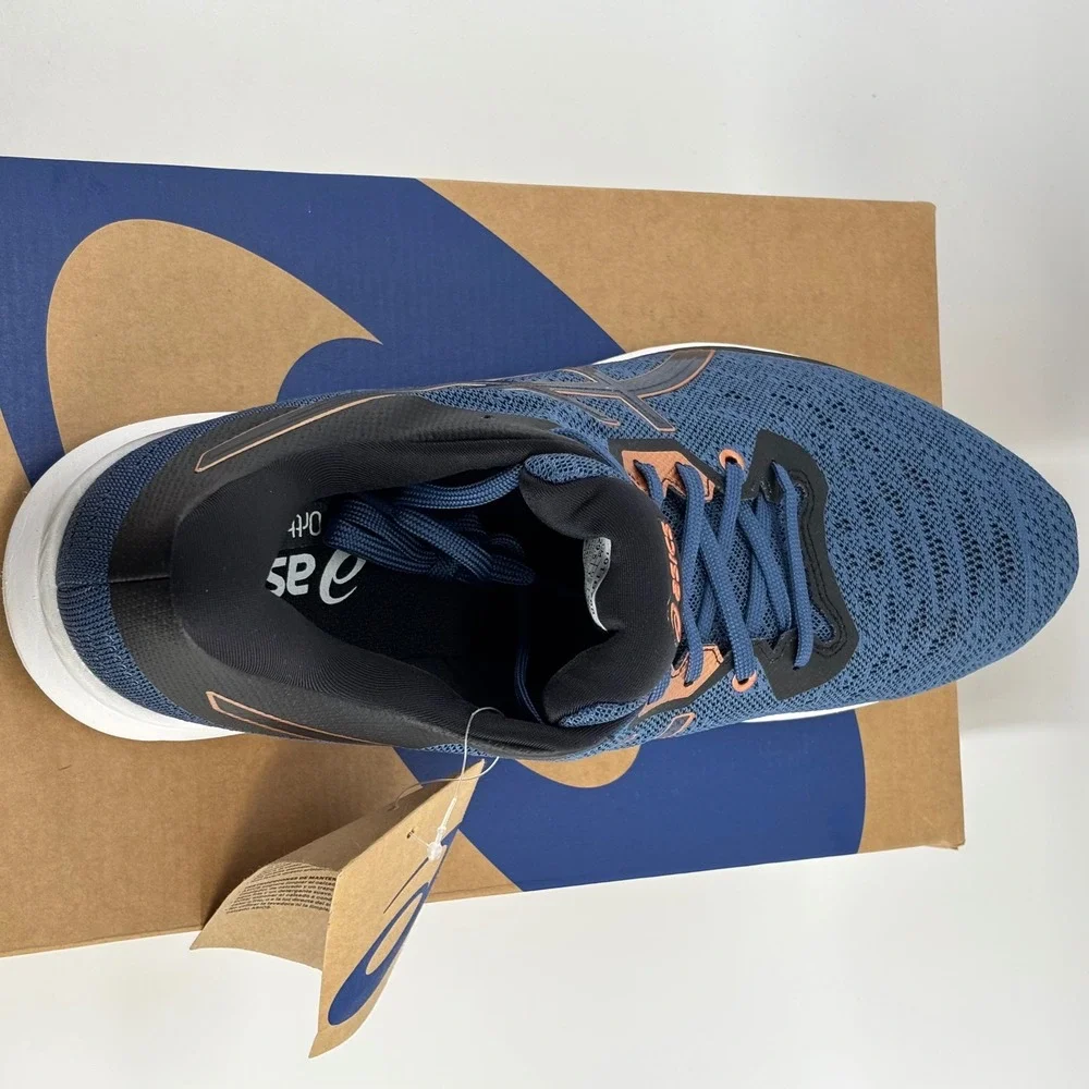 Asics Ezeride Running Shoes Men Size 12 Blue Bronze 1011B788-400 New With Tags